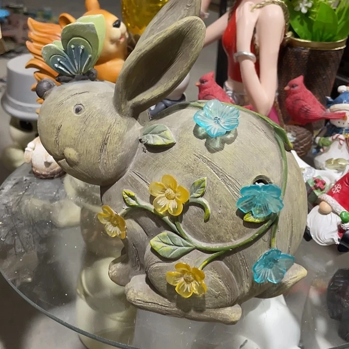 树脂样品样品样品花朵兔子