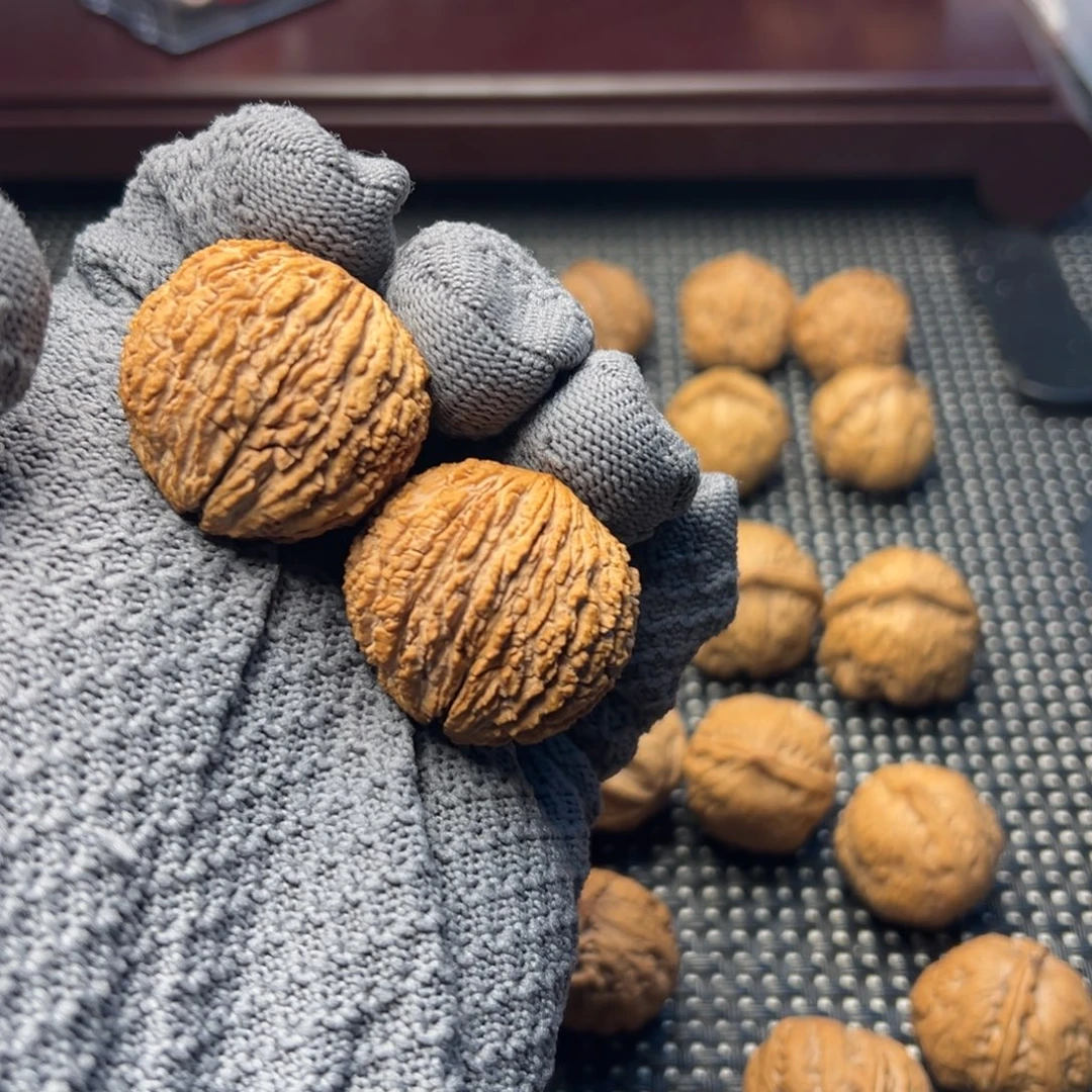 文玩核桃把件野生猴头