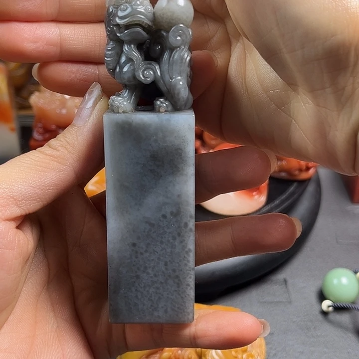 搬***光寿山石精品印章章
