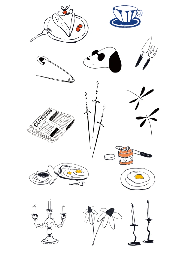 摸鱼公园 | 诗意重组 | 日常小确幸 | 小众女生ins风 |防水纹身贴