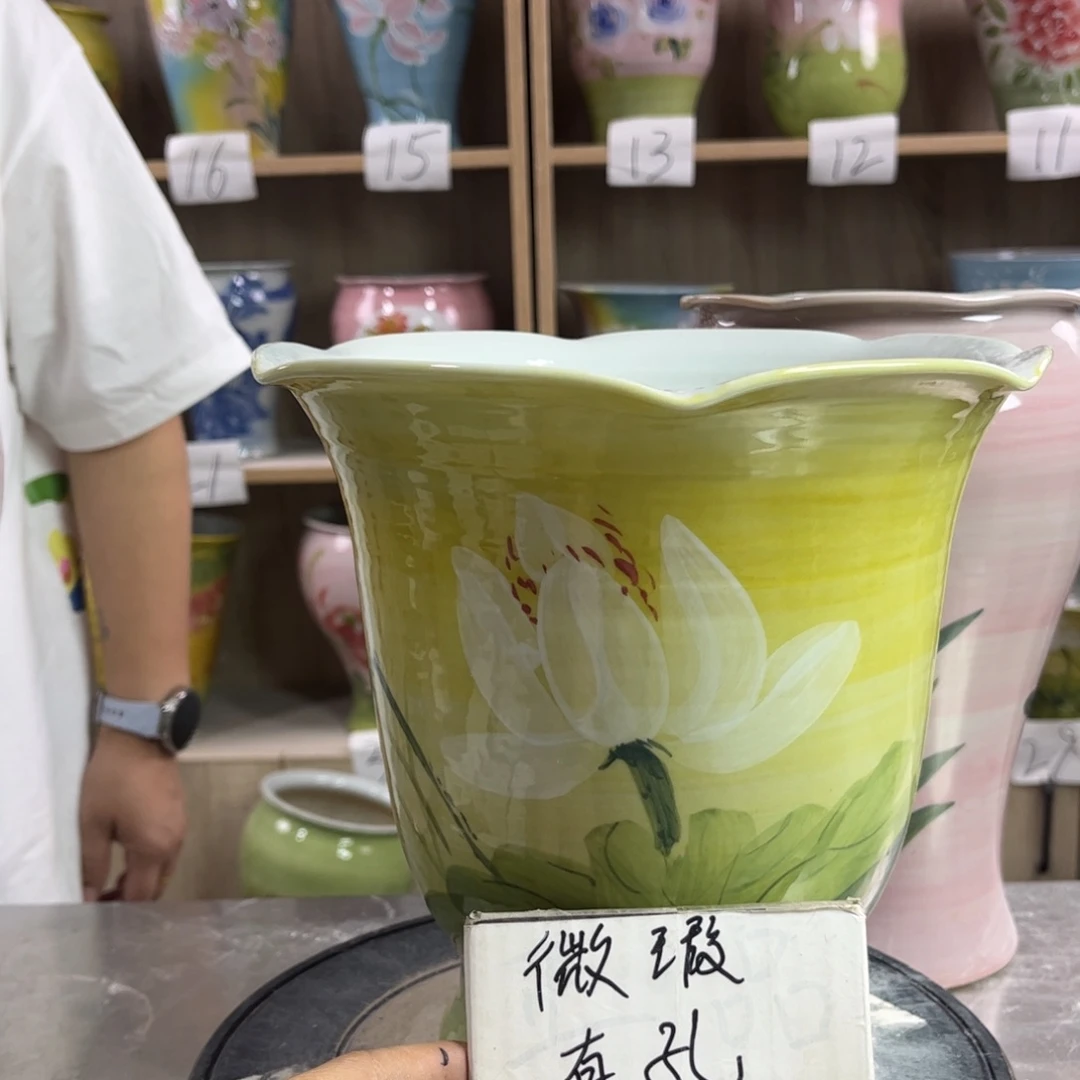 景德镇陶瓷花盆花盆