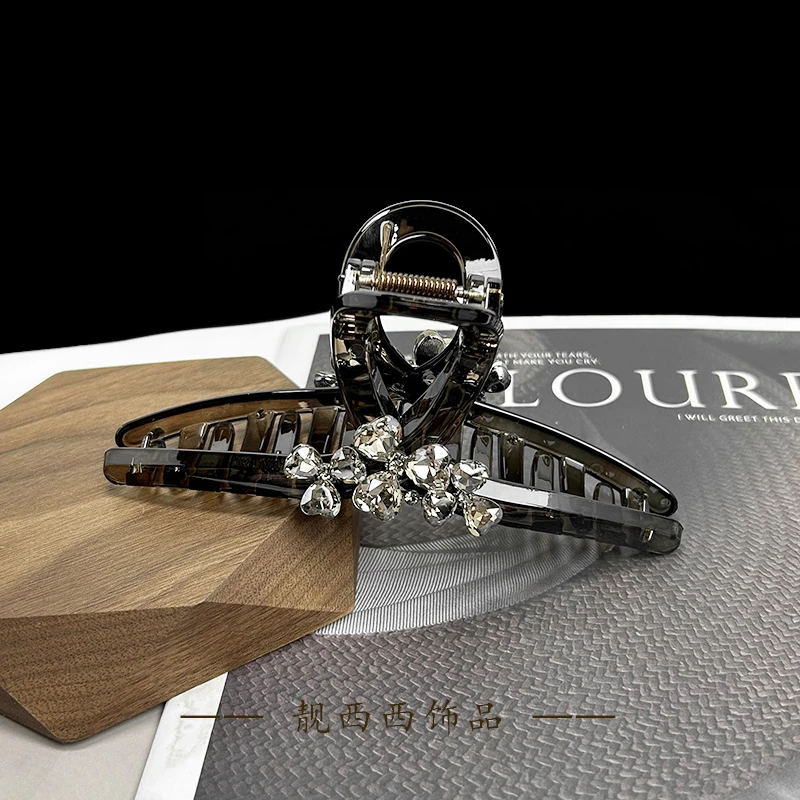 【LXX靓西西】515 抓夹13厘米简约时尚气质感全盘抓夹