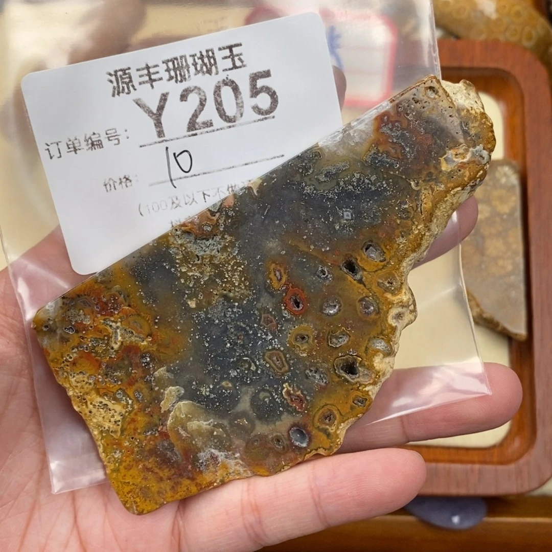 硅化玉颈饰未镶嵌心****夜
