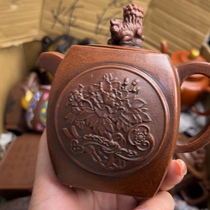 茶壶段泥紫砂壶是