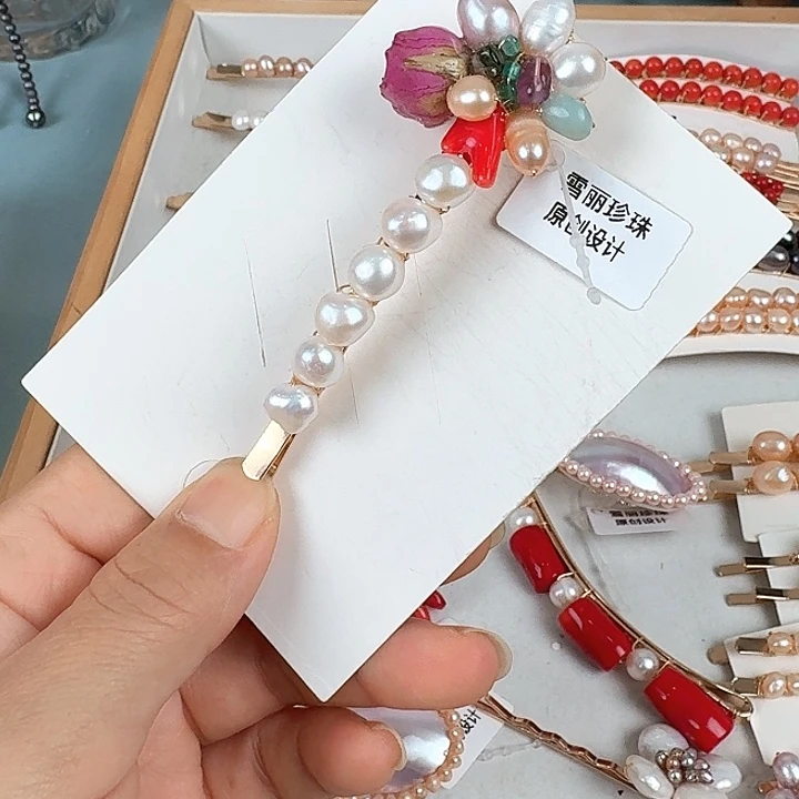 未镶嵌淡水珍珠发饰