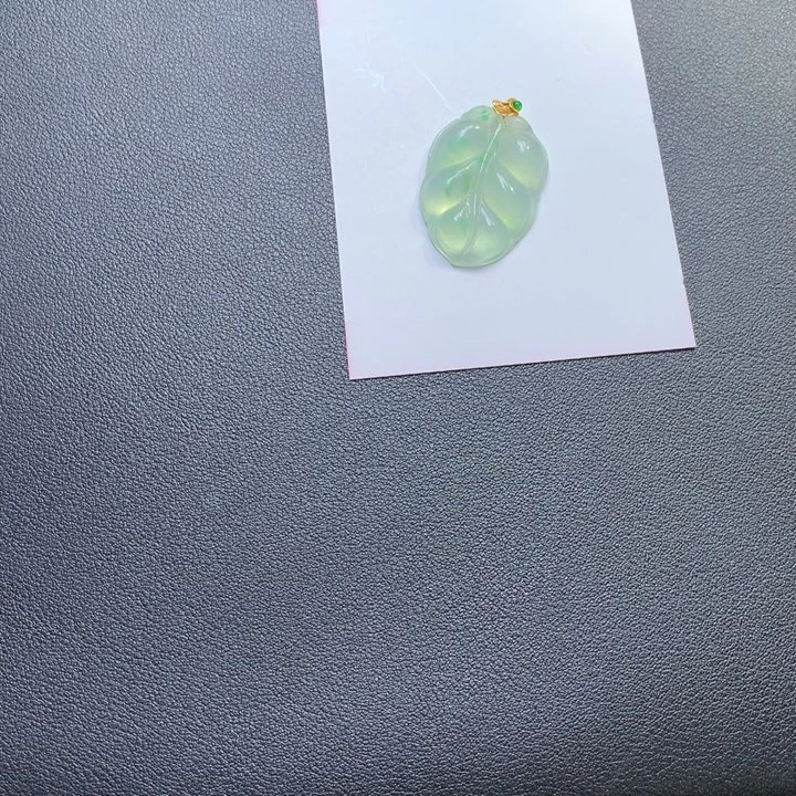 荷*缅甸翡翠飘花叶子