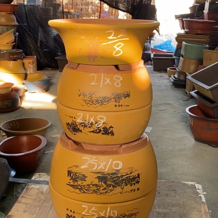 紫砂花盆紫砂紫砂