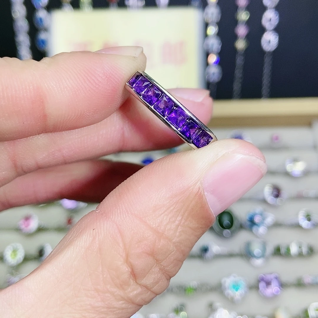 【闪购商品】未镶嵌戒指紫晶