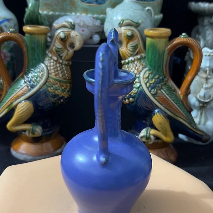 瓷片摆件等各种工具进行