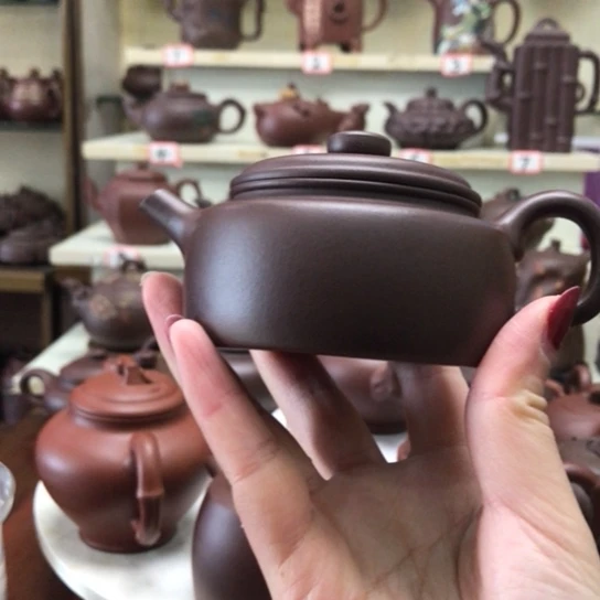 紫砂茶壶小德钟紫砂壶