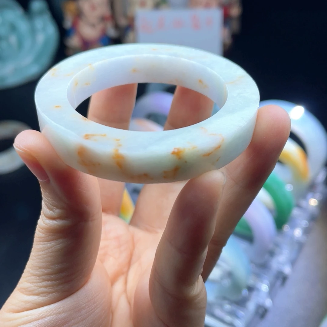 定制翡翠未镶嵌天然翡翠手镯定制