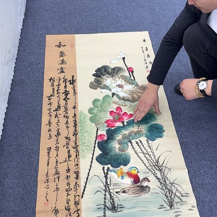 国画手绘国画作品