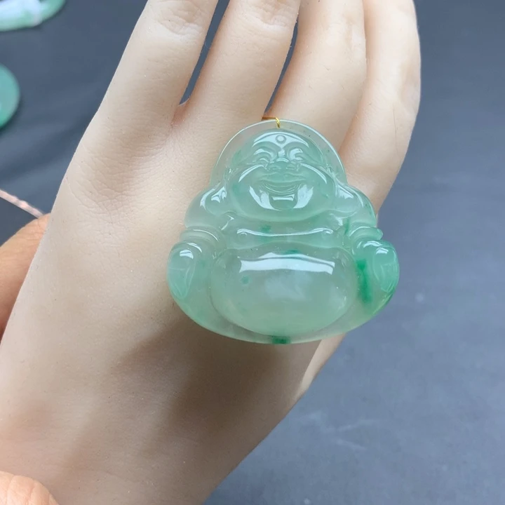 石英质玉颈饰未镶嵌大佛公