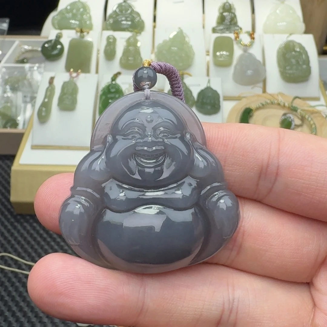 果***糖和田玉未镶嵌颈饰