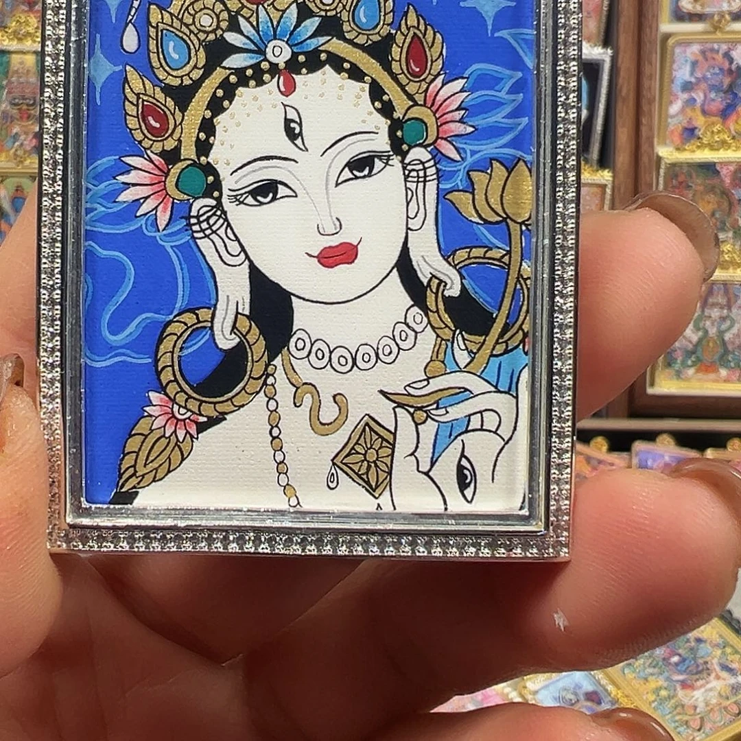 馨***o吊坠白度母单面一尊定制