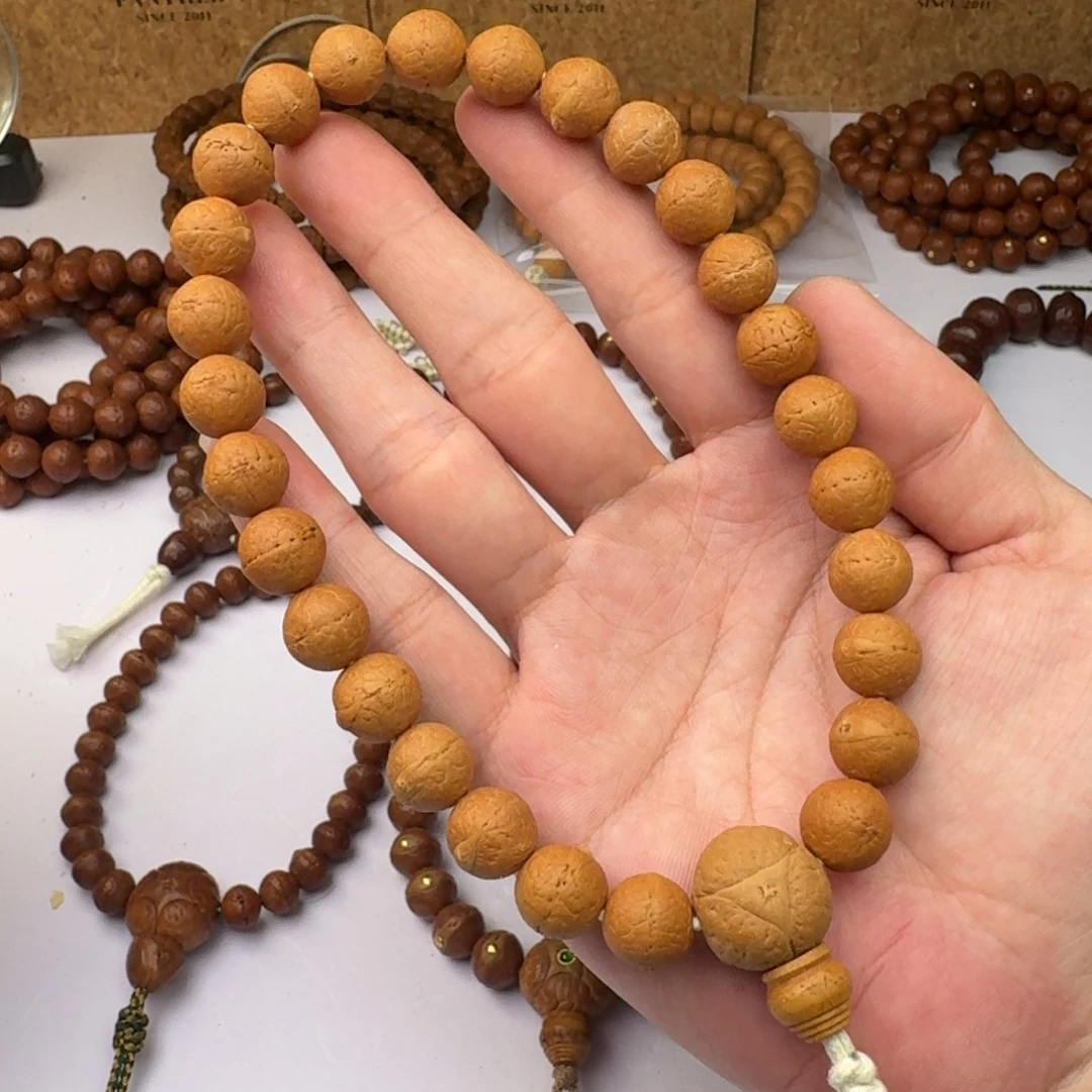 凤眼菩提手串12正圆手持厚皮