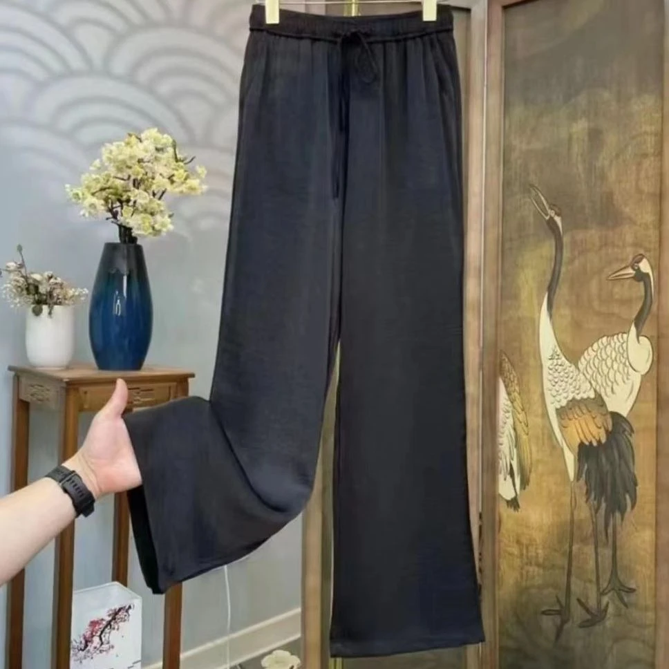 5587-32(黑）新款时尚百搭舒适休闲裤