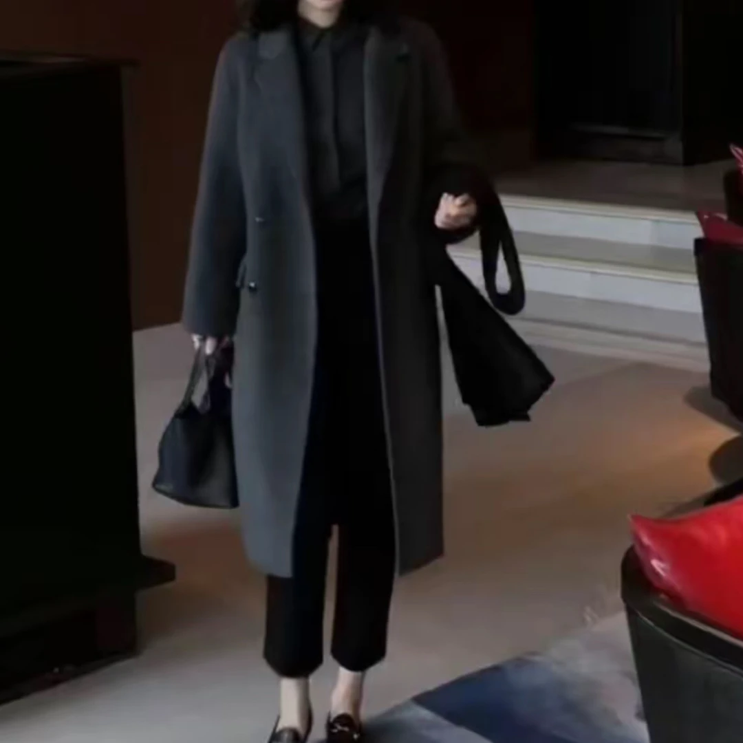 新款简约时尚休闲气质减龄大码女装秋冬