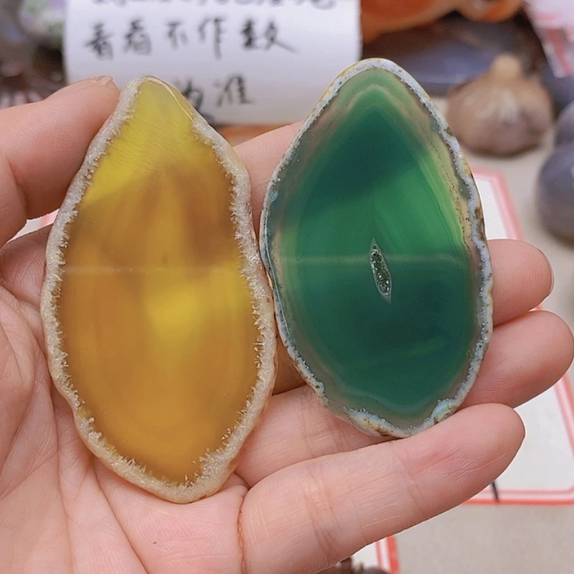 【闪购商品】未镶嵌玛瑙/玉髓珠宝半成品心****6