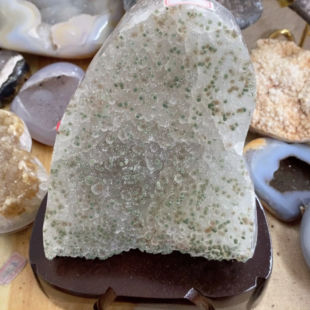 紫晶珠宝半成品未镶嵌