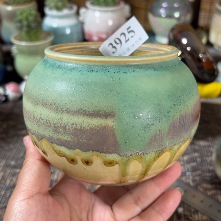 口8 手工花盆满30包邮