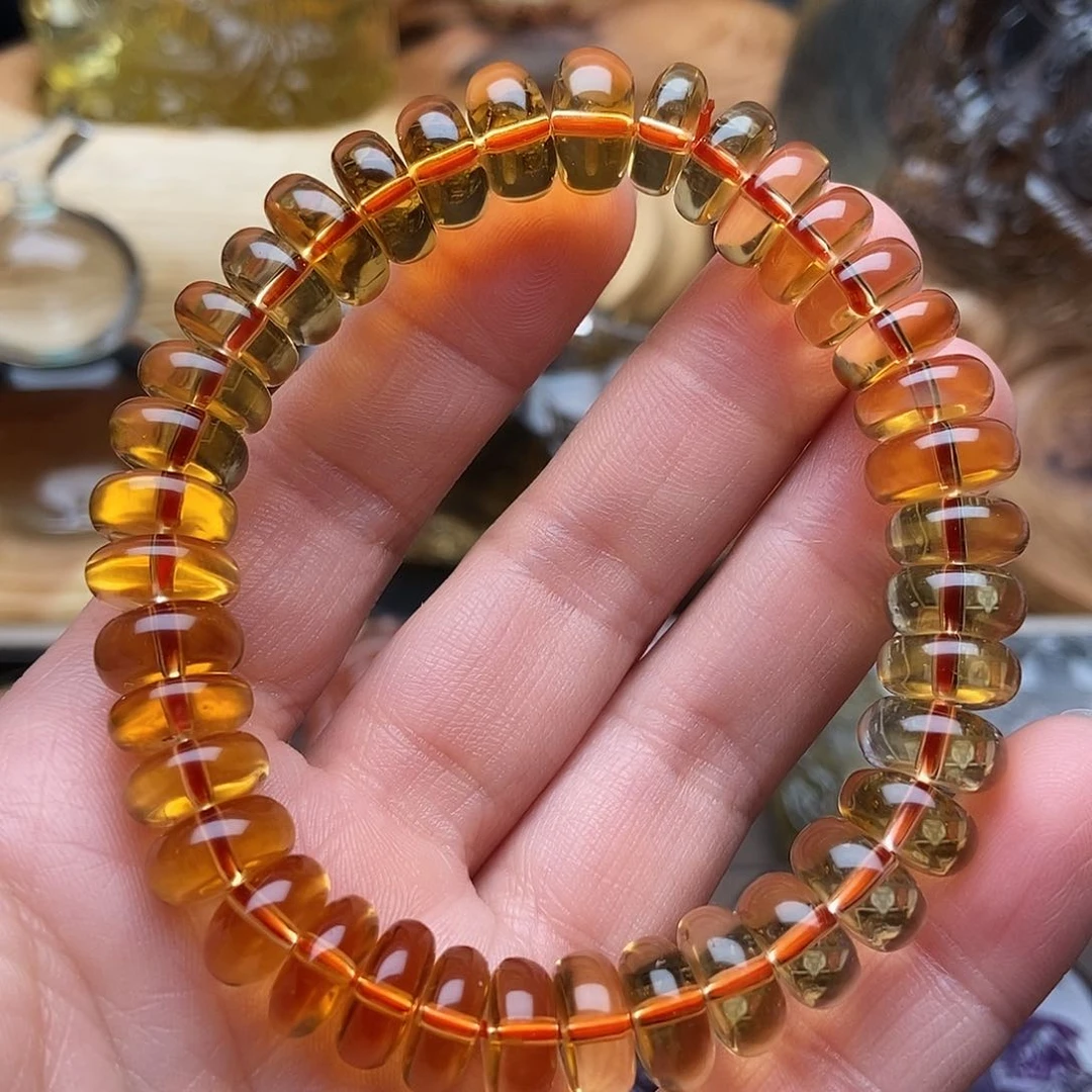 水晶天然水晶手串未镶嵌诗*