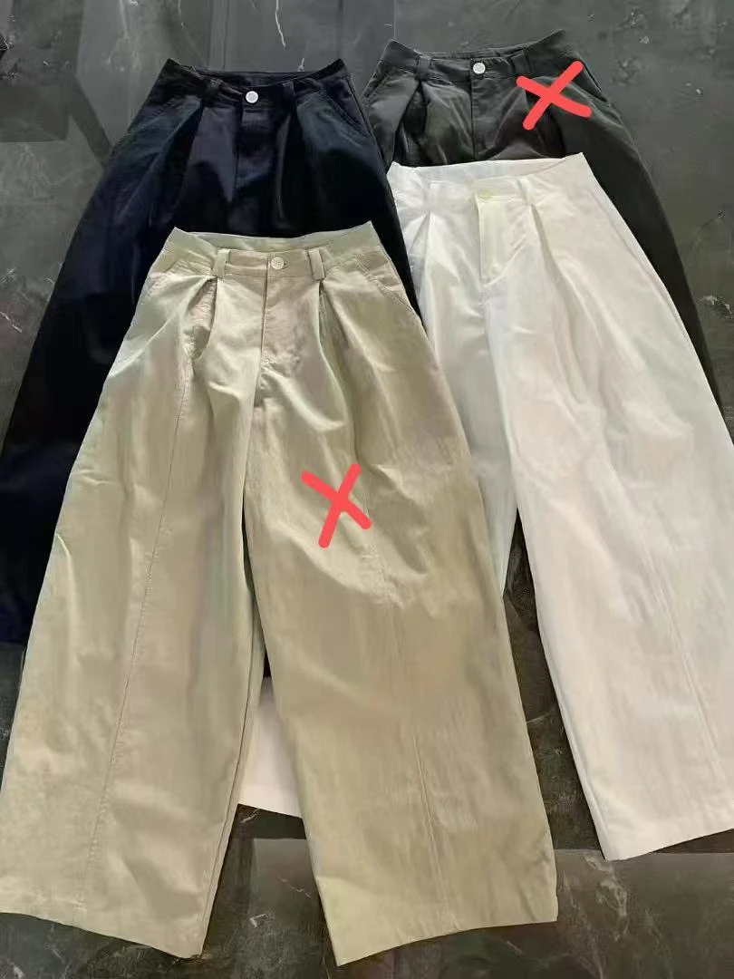 『雨美 Show』T623休闲阔腿裤