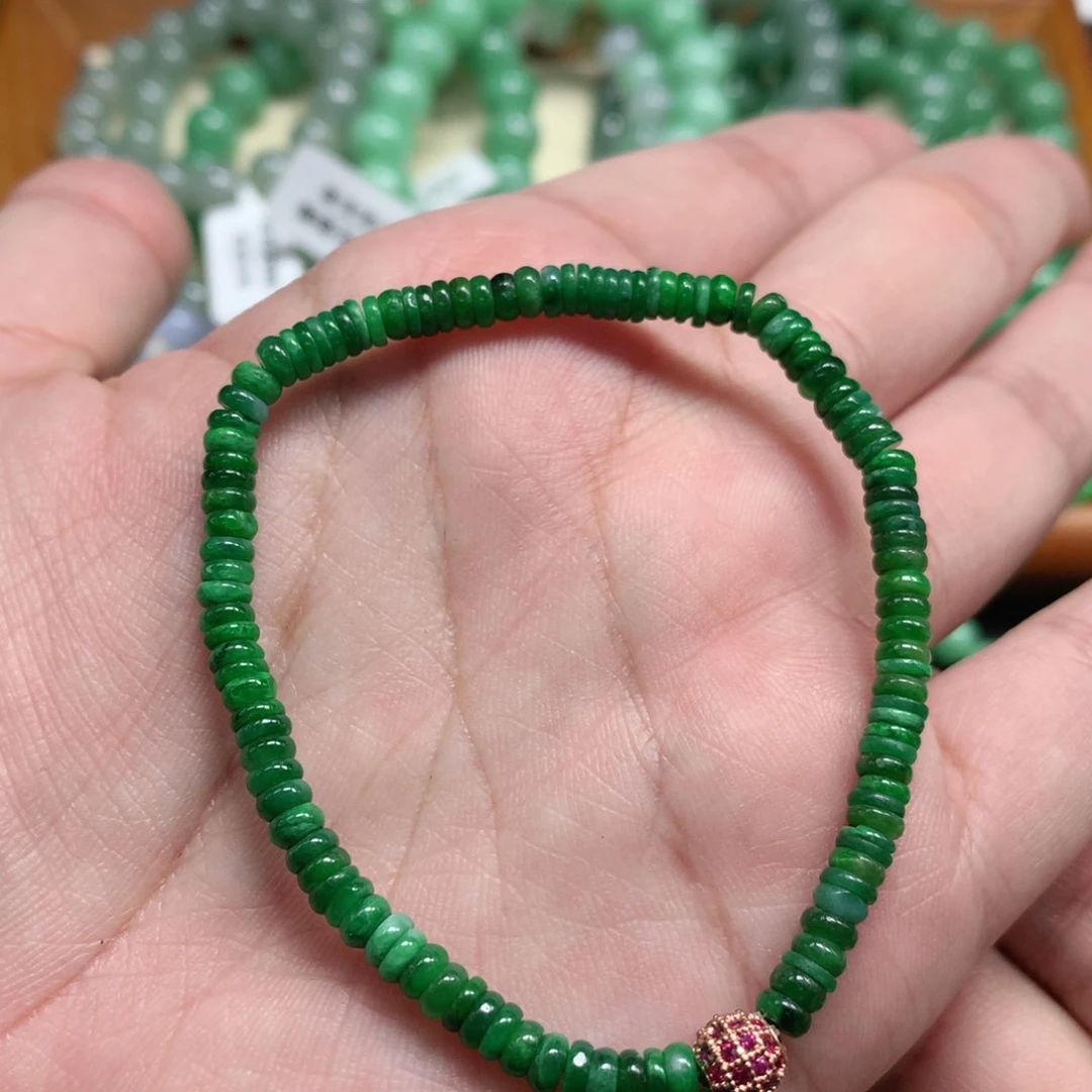 未镶嵌手链翡翠翡翠