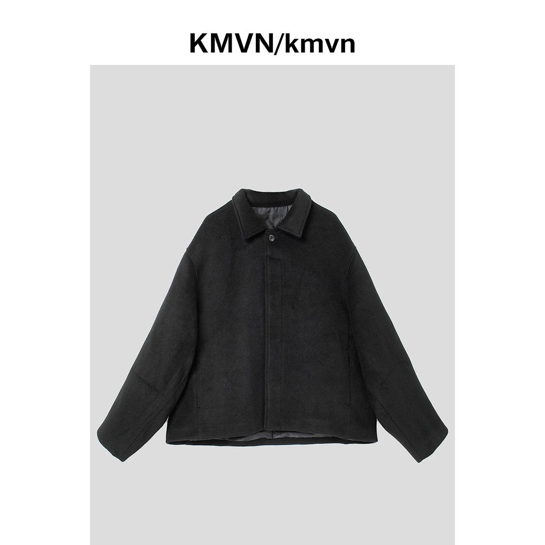 kmvn/kmvn【黑典】2024冬季新款潮流时尚原创设计休闲外套