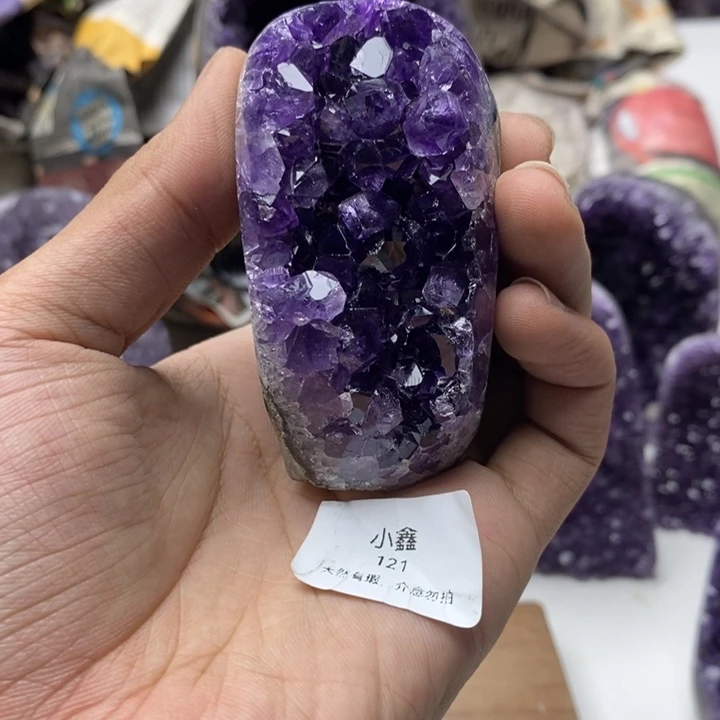 银S925镶嵌大型摆件（非配饰）紫晶