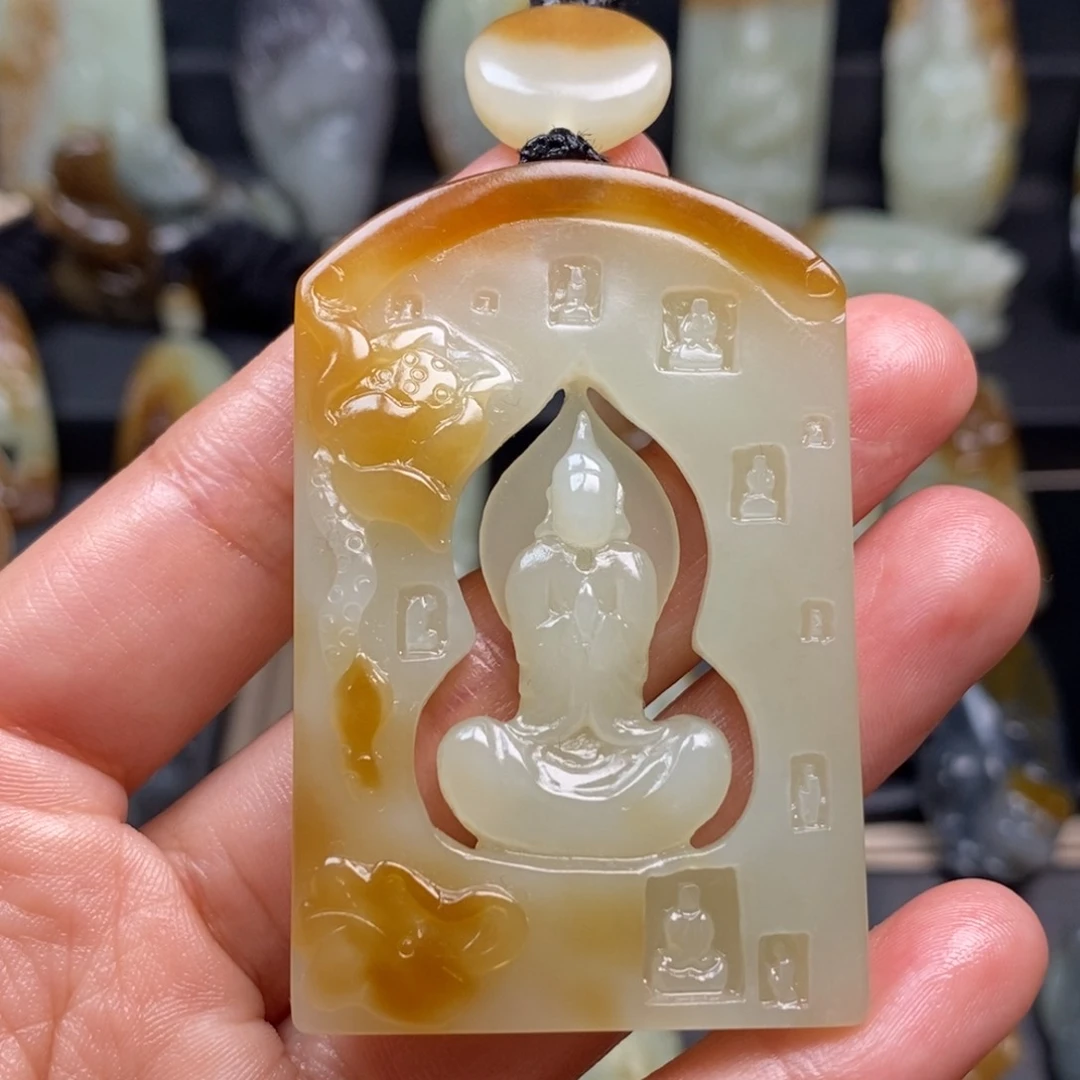 和田玉挂件未镶嵌