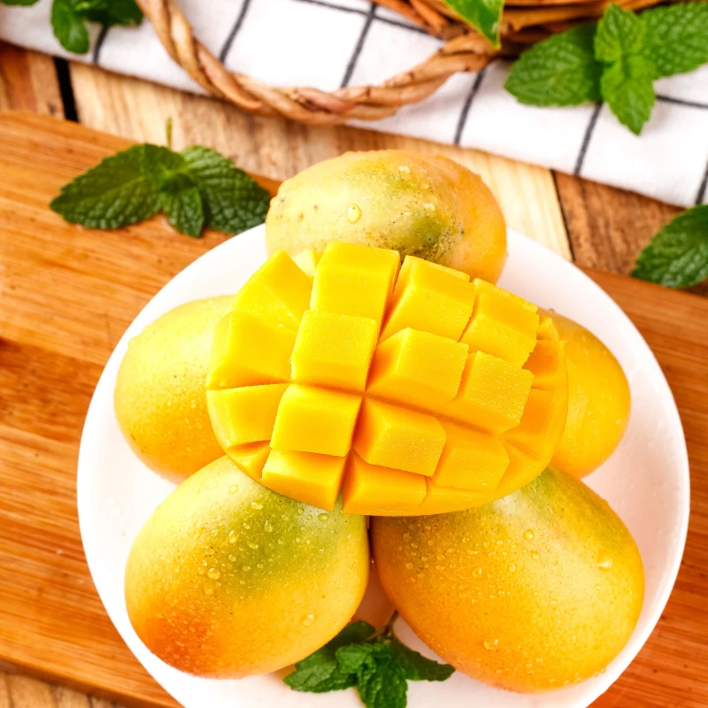 Y【全黄后放冰箱】海南小台农芒果3斤当季新鲜水果香甜肉嫩