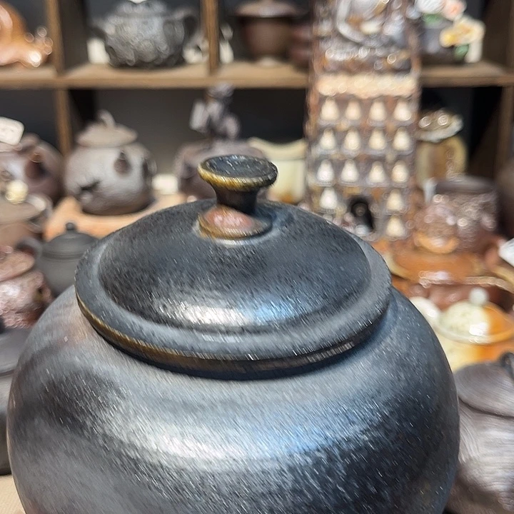 素烧柴烧茶具放漏439