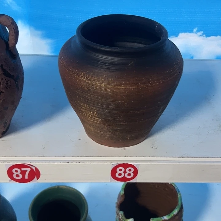 粗陶盆默认打孔高20口14