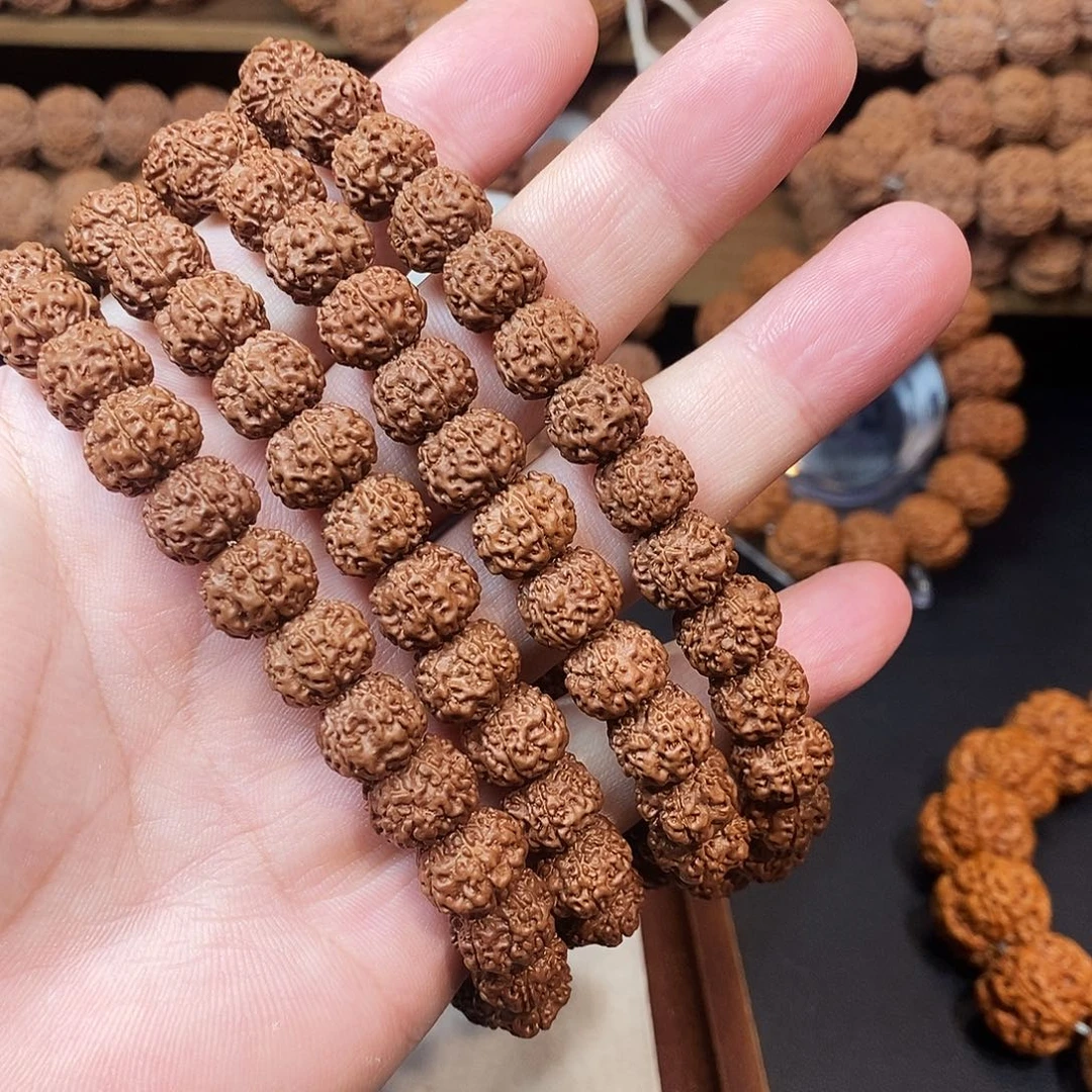 手串金刚菩提12尺平细108脖挂