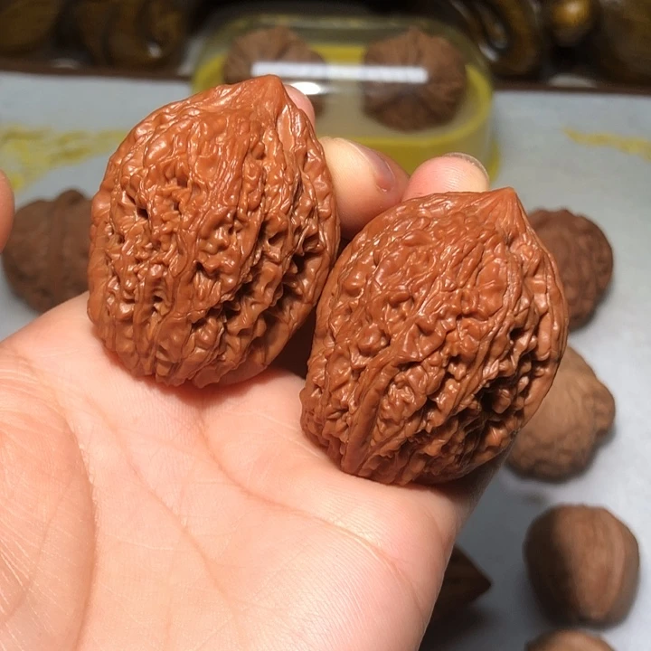文玩核桃把件36大蒜头