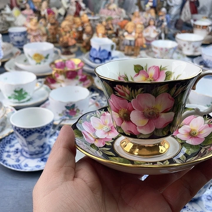 海外中古欧瓷小房子