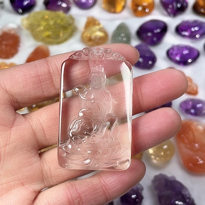 水晶颈饰未镶嵌c***d普贤460