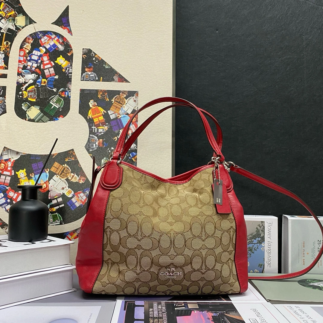 95新 COACH/蔻驰 22225斜挎包26*22