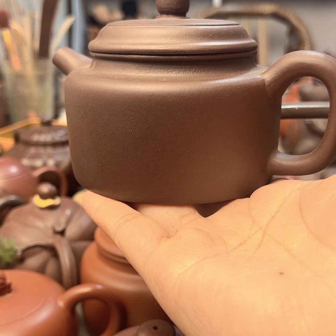 茶壶紫砂全手工制作