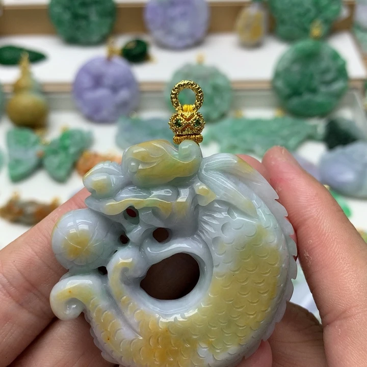 颈饰未镶嵌翡翠翡翠