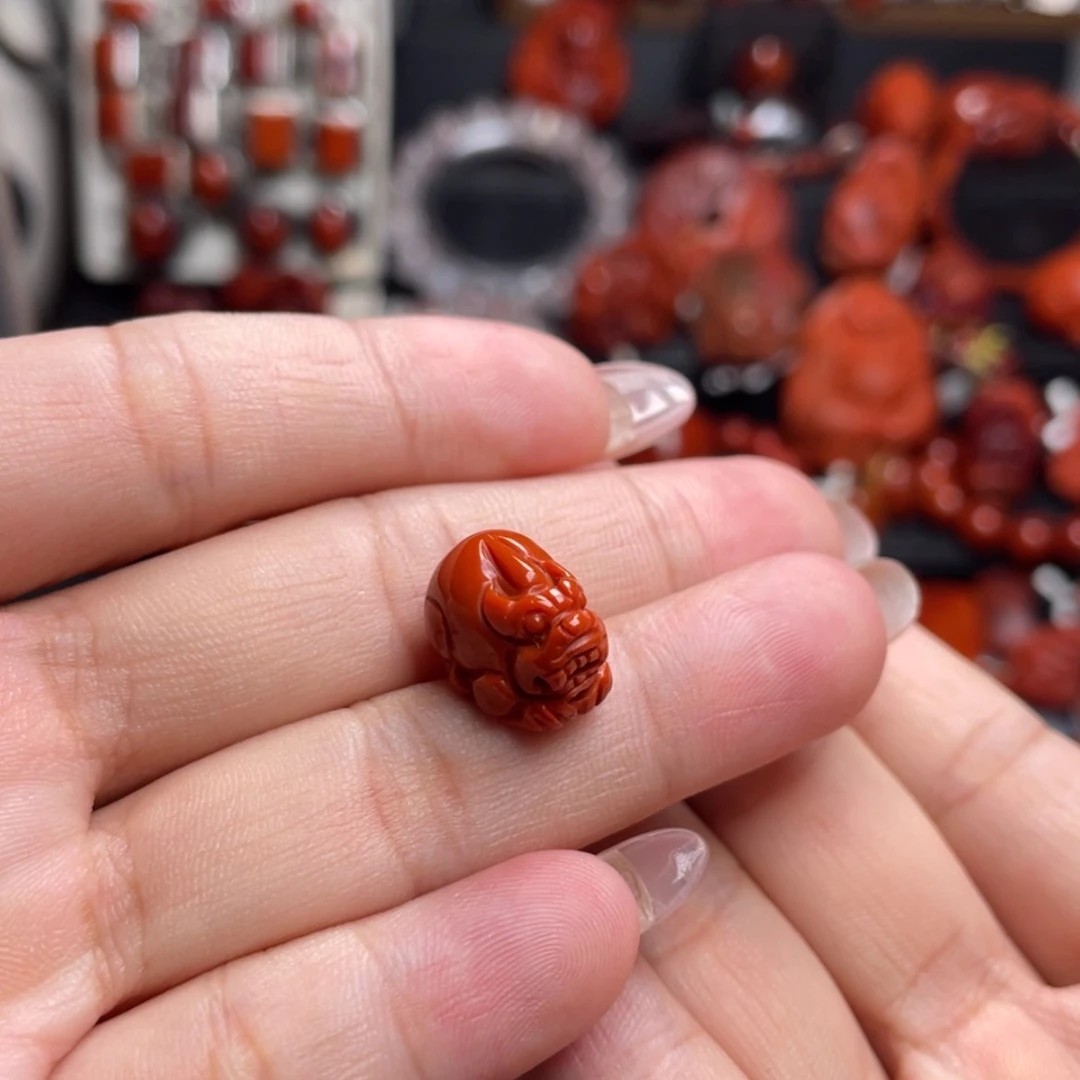 【闪购商品】未镶嵌貔貅11m南红玛瑙面*