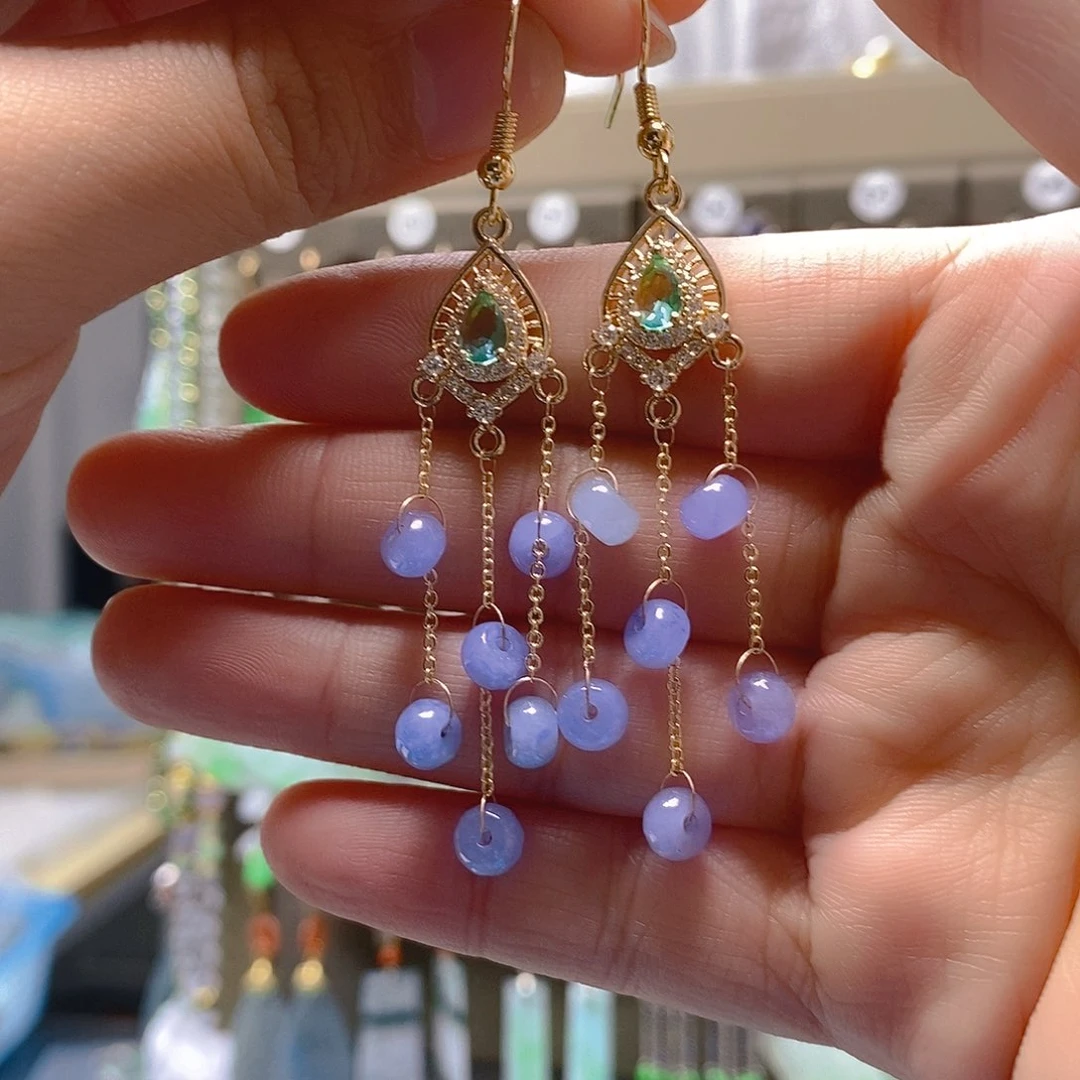 未镶嵌翡翠耳饰翡翠