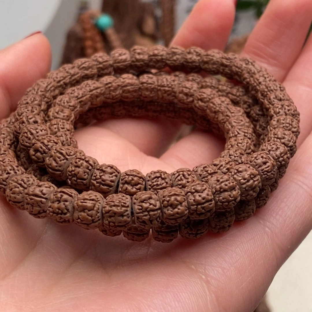 金刚菩提把件杨*藏切一代龙108