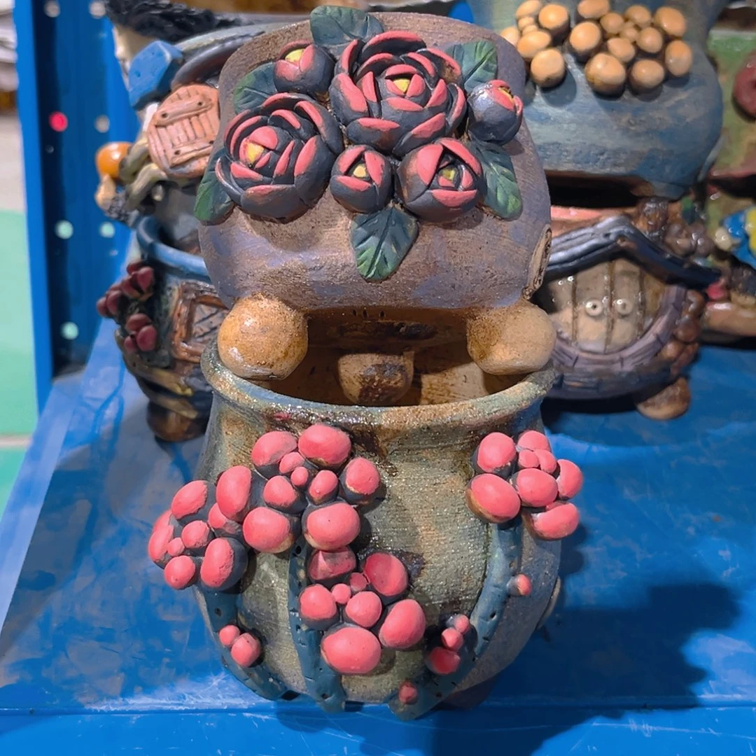 969 号陶然花器厂家直销多肉花盆