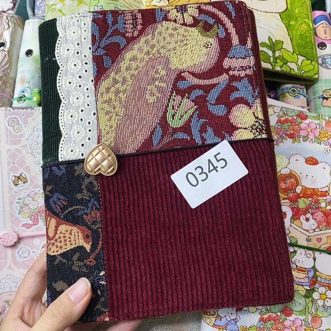 织绣A5 活页不加纸0345