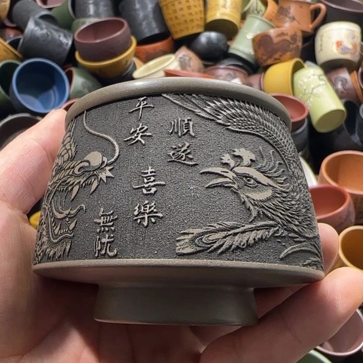 茶杯紫砂全手工制作工艺