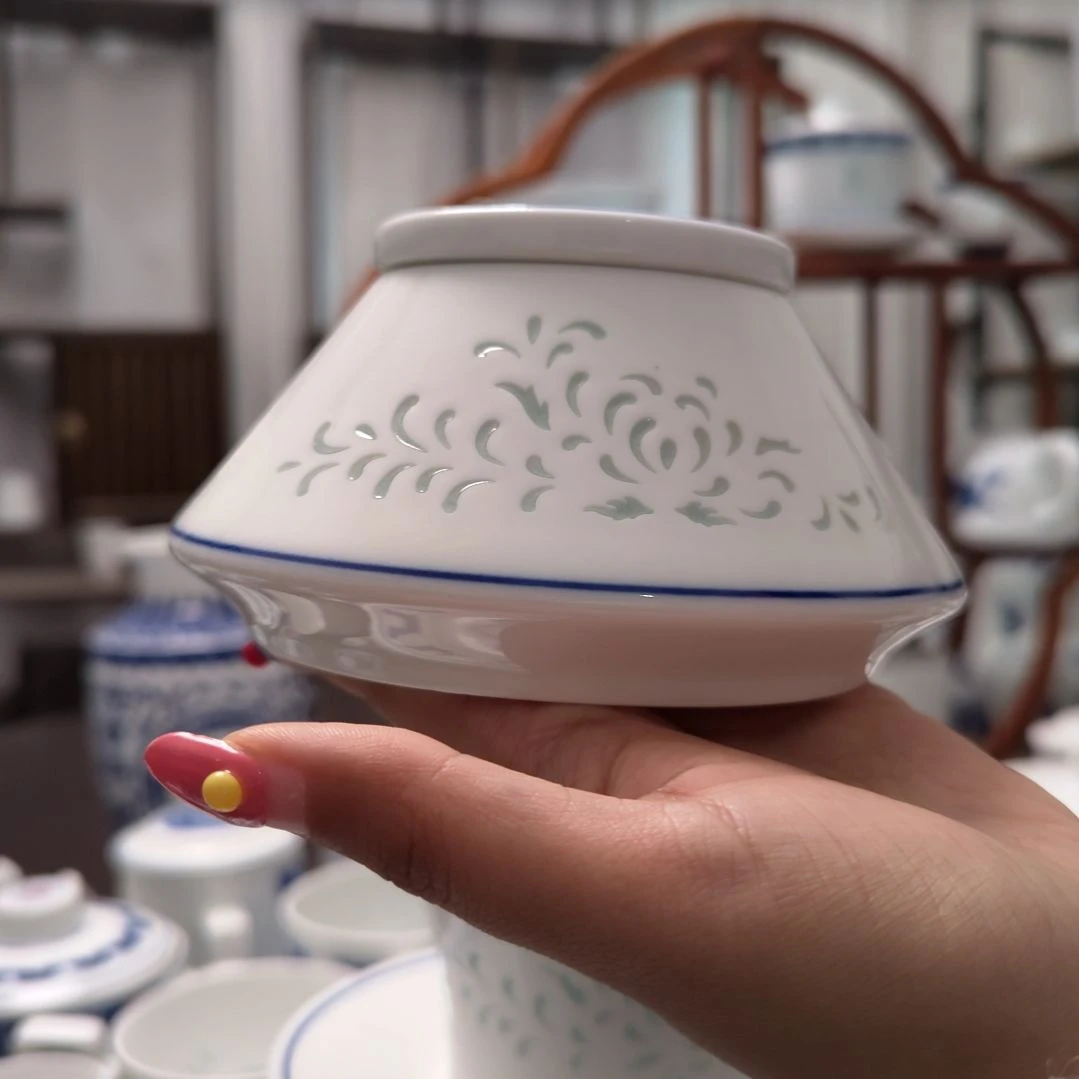 陶瓷秋韵茶叶罐一个一级品