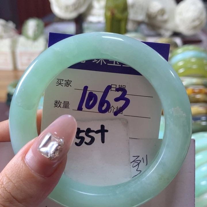 蛇纹石玉手镯未镶嵌1063