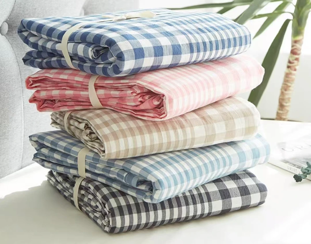 【宿舍三件套】全棉色织水洗棉